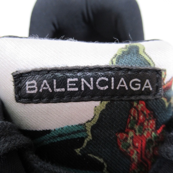 Balenciaga Women's Multicolor Fabric Suede Leather Sneaker Shoes Size 8.5 US W - Picture 4 of 12